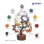 7 Chakra Tree with 300 Beads detail image
