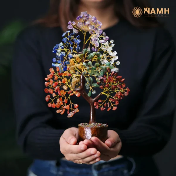 7 Chakra Tree with 300 Beads