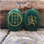 Green Jade Zibu Coin