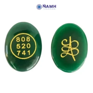 Green Jade Zibu Coin