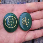 Green Jade Zibu Coin