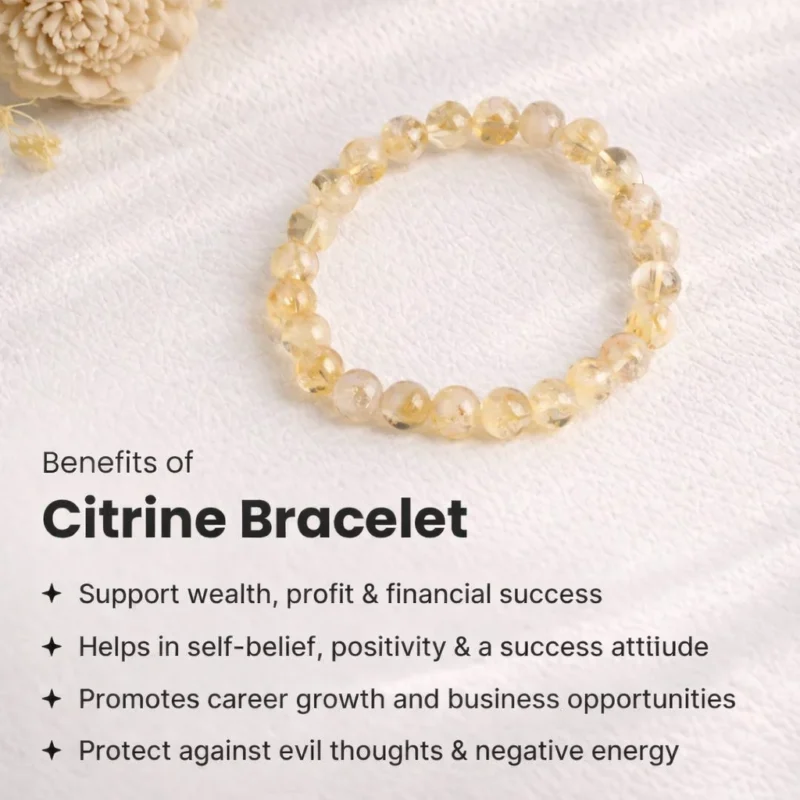 benefits of citrine bracelet