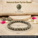 pyrite bracelet size image