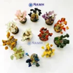 Mini Crystal Tree 12 Pc Set top view