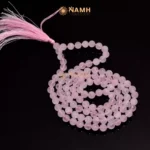 Rose Quartz Japa Mala 108 Beads