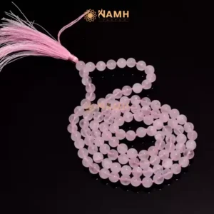 Rose Quartz Japa Mala 108 Beads