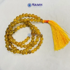 Citrine Japa Mala 108 Beads