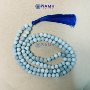 Aquamarine Japa Mala 108 Beads