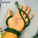 Green Jade Japa Mala 108 Beads