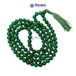 Green Jade Japa Mala 108 Beads