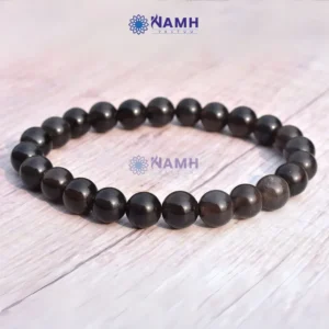 Black Obsidian Bracelet for Protection