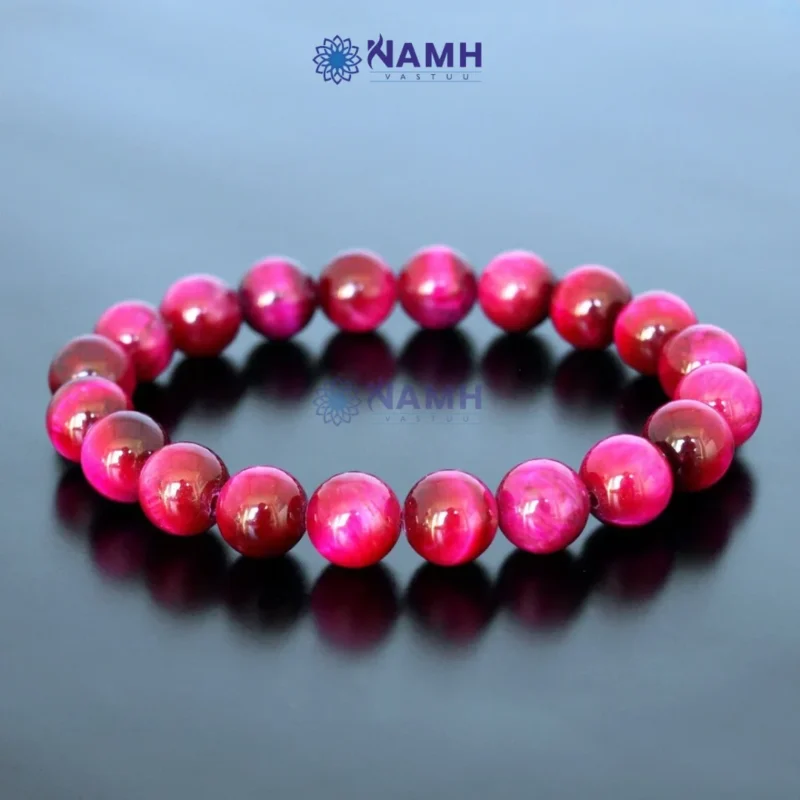 Pink Tiger Eye Bracelet