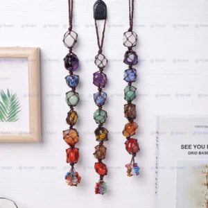 7 Chakra Tumbled Hanging