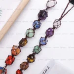 7 Chakra Tumbled Hanging
