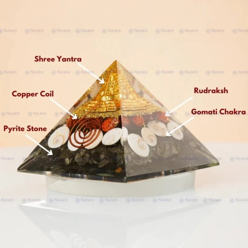 DhanLakshmi Pyrite Pyramid