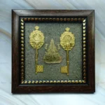 Goddess Lakshmi Pyrite Dust Frame