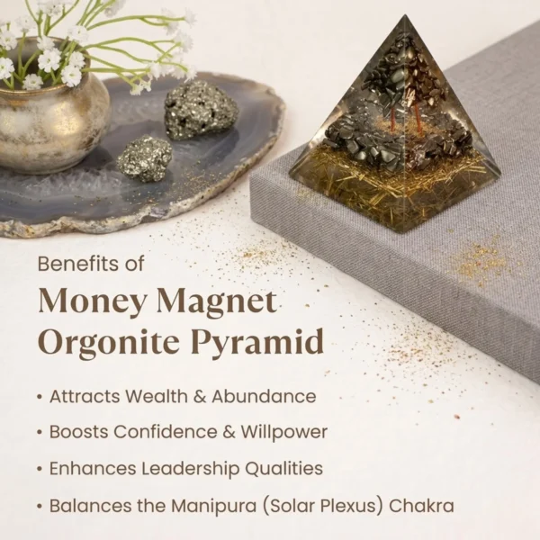 money magnet pyrite tree pyramid benefit