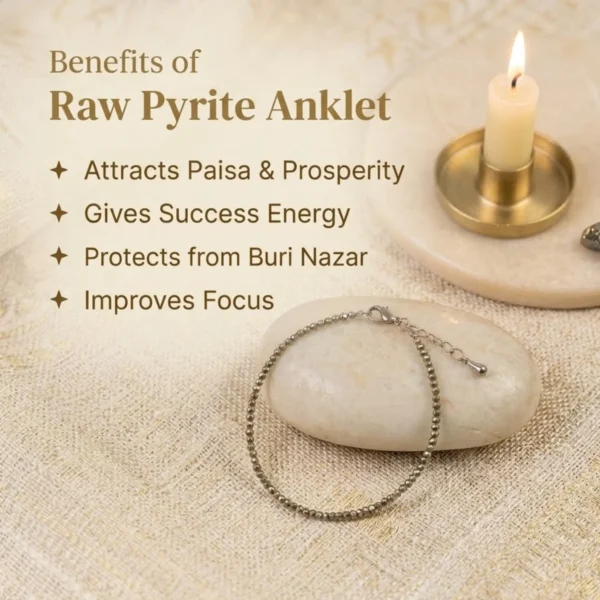 pyrite anklet benefit