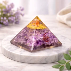 amethyst pyramid