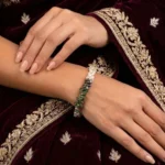 dhanyog chips bracelet in women hand dhanyog chips bracelet in women hand