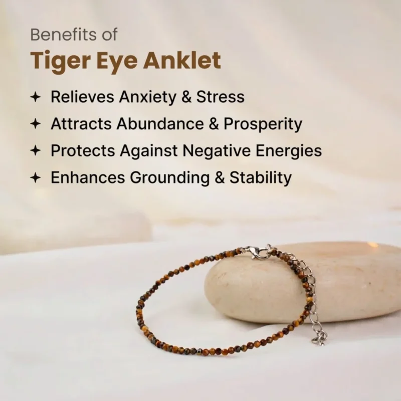 Benifits of Tiger Eye Anklet
