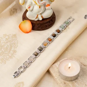 Metal Dhan Yog Bracelet Silver