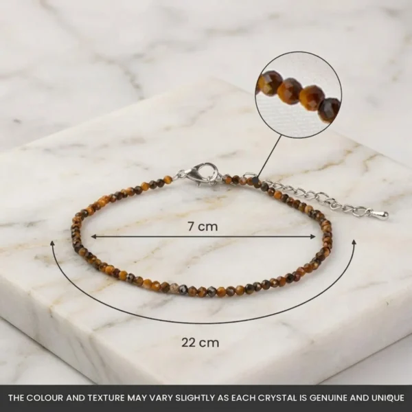 Size image Tiger Eye Anklet