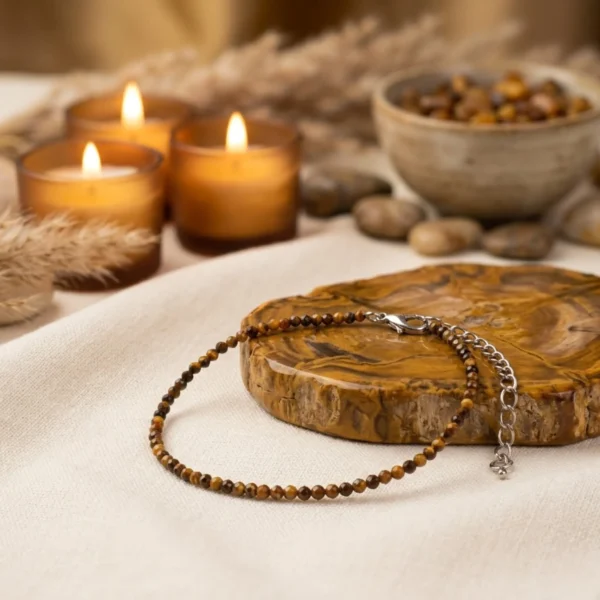 Tiger Eye Anklet