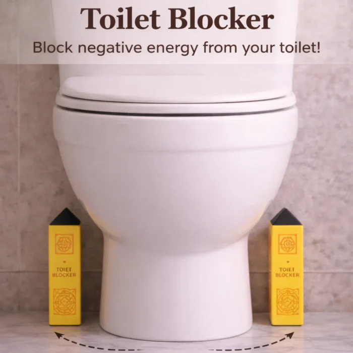how to use Vastu Toilet Blocker