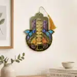 7 Chakra Hamsa Hand Hanging in wall