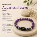 Aquarius Zodiac Bracelet Benefit
