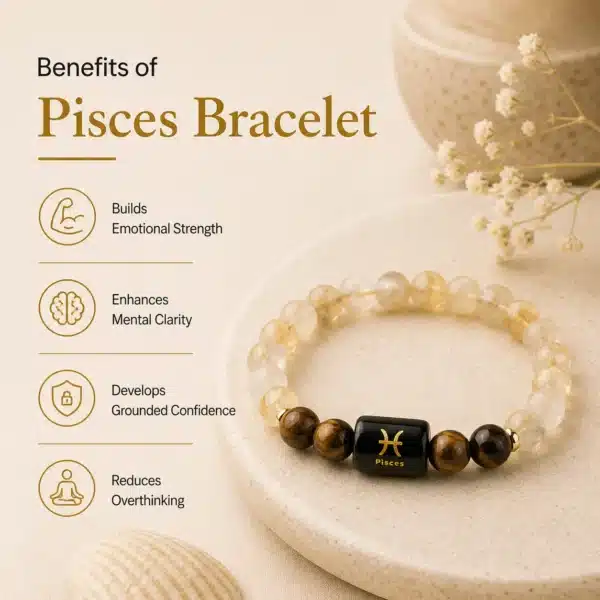 benefits of Pisces Zodiac Bracelet