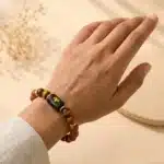 girl wearing Aries Zodiac Bracelet (मेष राशि)